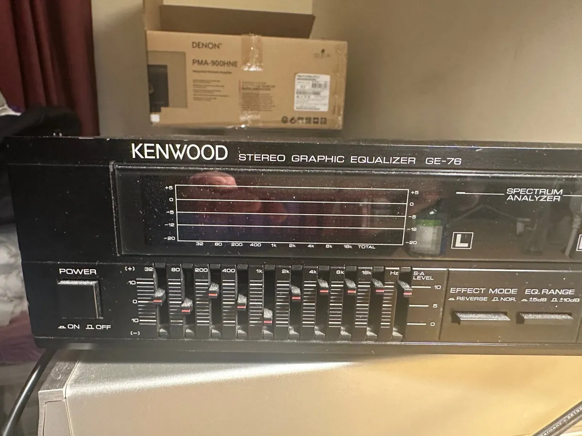 Kenwood Graphic Equalizer GE-76 - Image 1