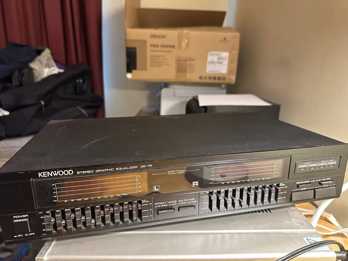 Kenwood Graphic Equalizer GE-76 - Image 2