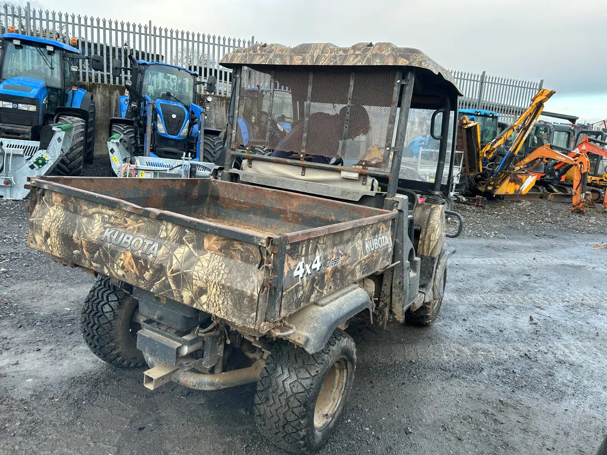 Kubota 4wd Diesel RTV - Image 2