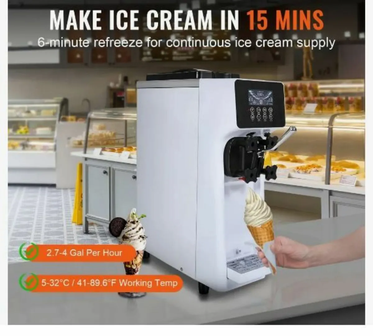Commercial Ice Cream Machine - Image 4