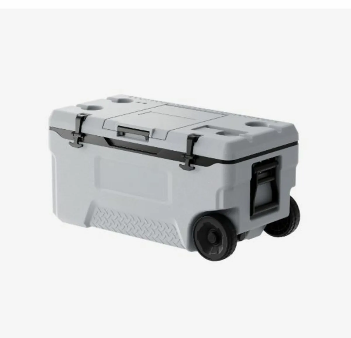 Portable Cooler, 74 QT Wheeled Cooler - Image 1