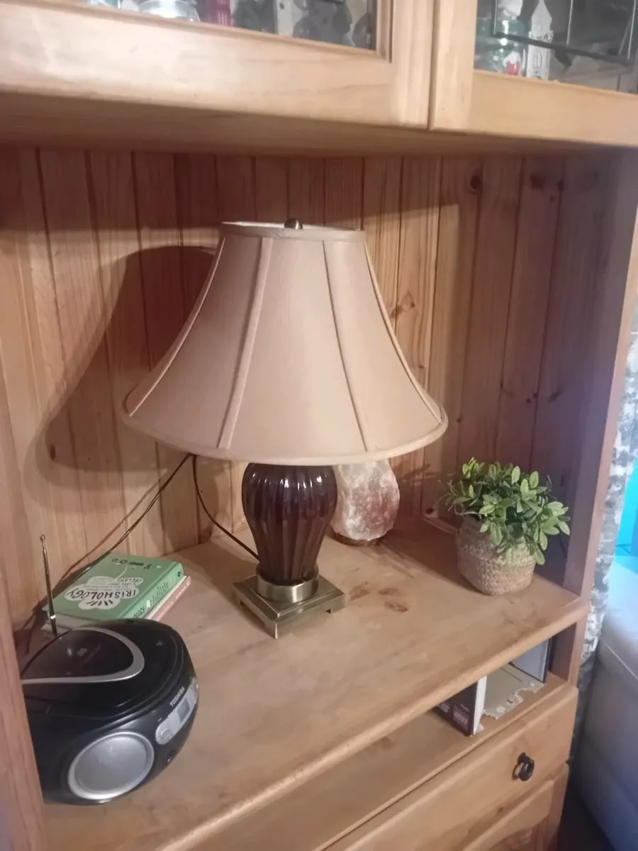 Mexican pine tv unit display cabinet - Image 4