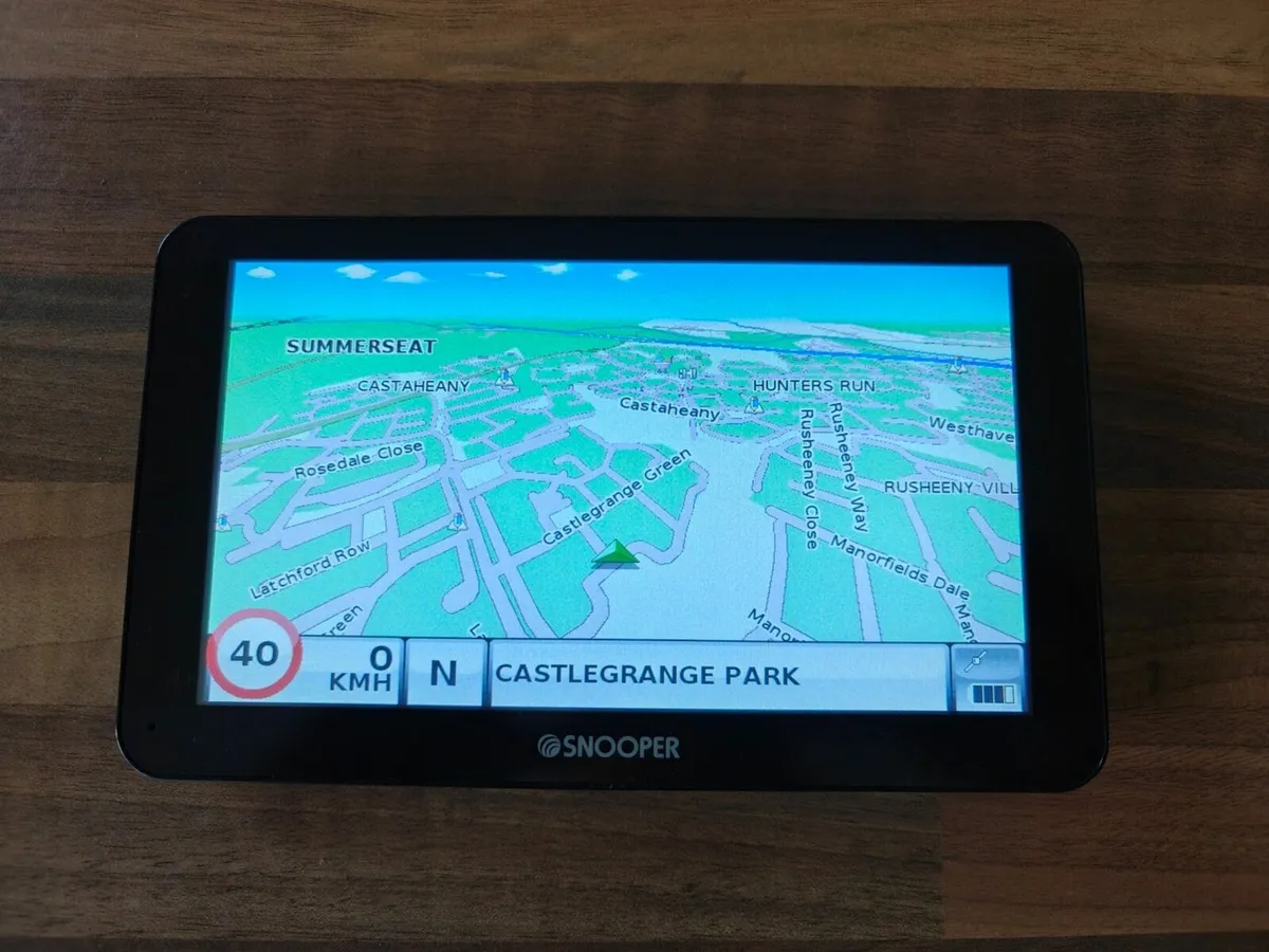 Snooper S8110 HGV sat nav - Europe map - Image 3