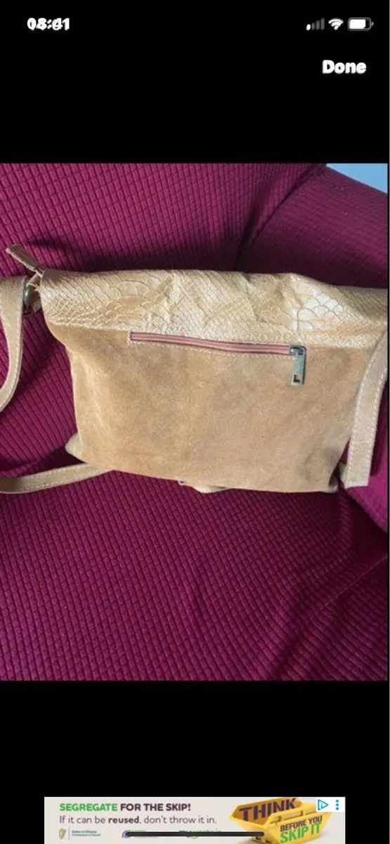 Leather Shoulder Bag - Image 2