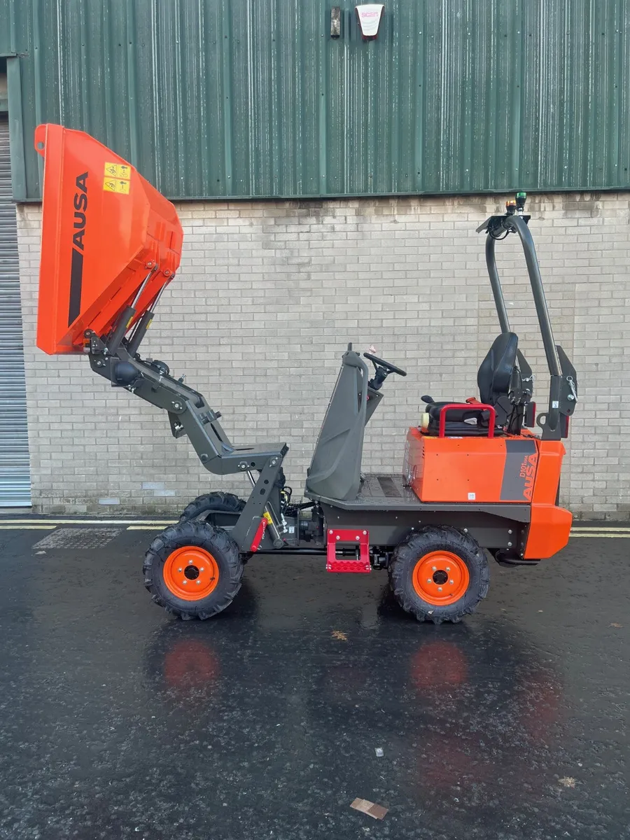 New AUSA D101AHA Compact High Tip Dumpers - Image 4