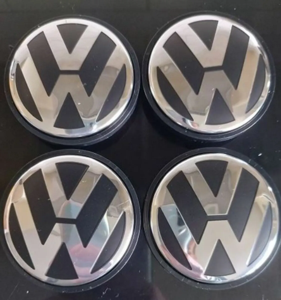 VW Polo Centre Caps 56mm - FREE POST - Image 1