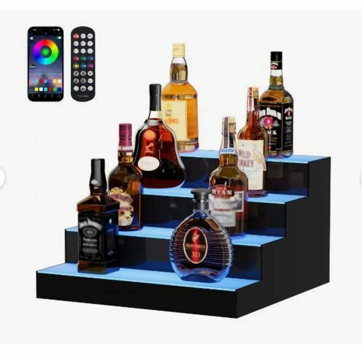 LED Lighted Liquor Bottle Display - Image 1
