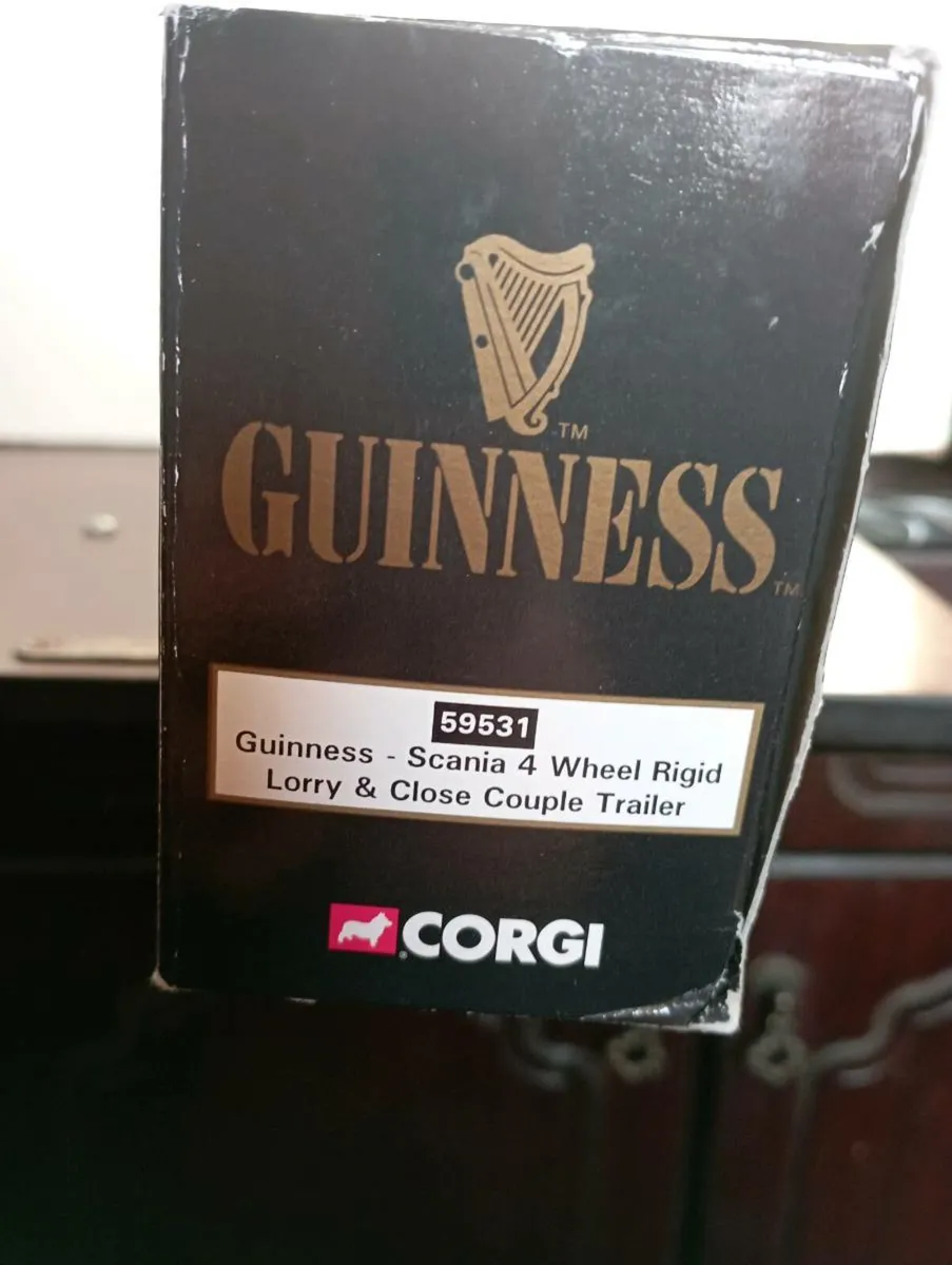 CORGI GUINNESS SCANIA 4WHEEL RIGEDTRUCK - Image 3