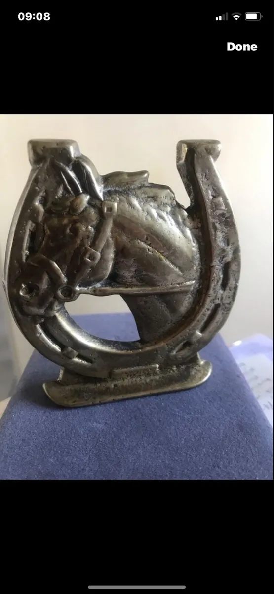 Brass Horse Head Display - Image 1