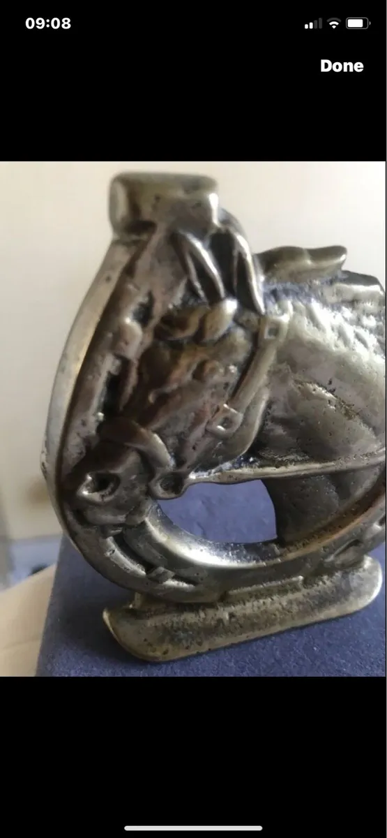 Brass Horse Head Display - Image 2