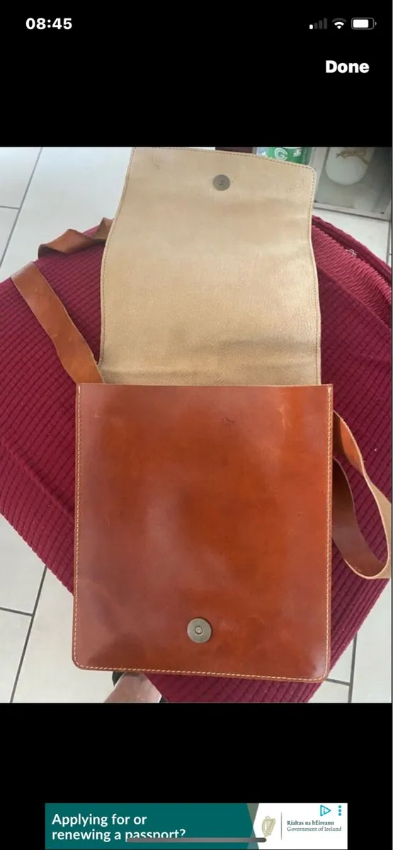 Leather Shoulder bag - Image 1