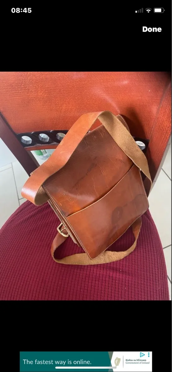 Leather Shoulder bag - Image 3