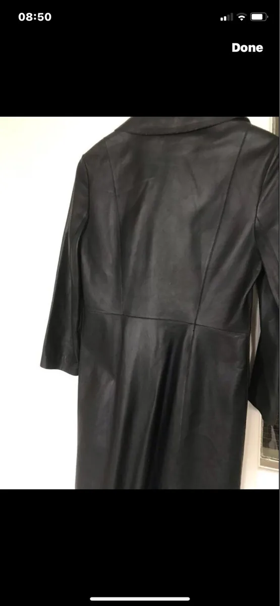 Ladies Leather Coat - Image 2