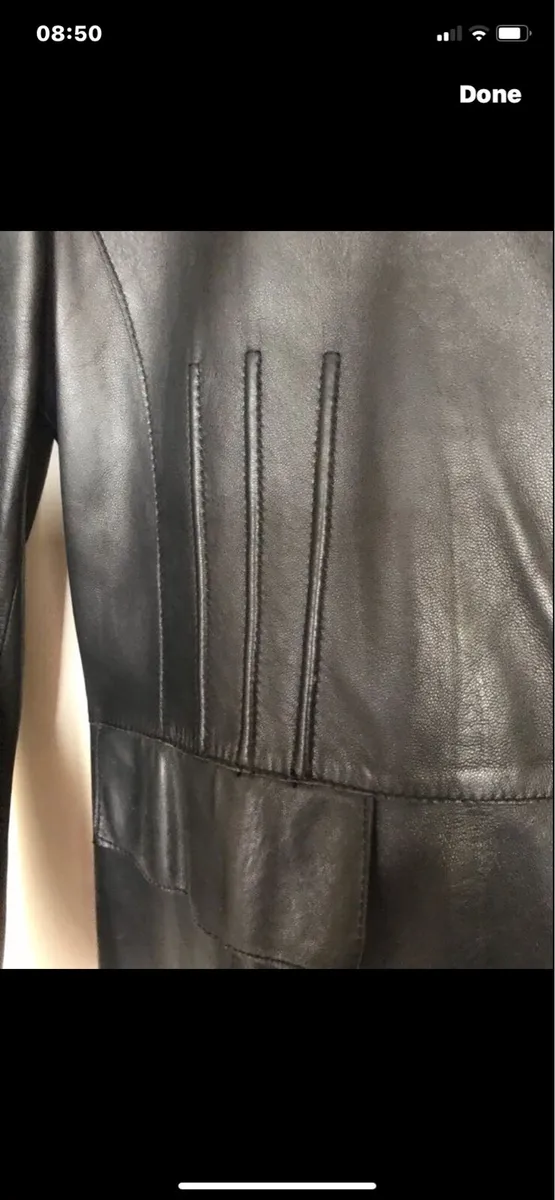 Ladies Leather Coat - Image 3