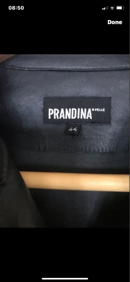 Ladies Leather Coat - Image 4