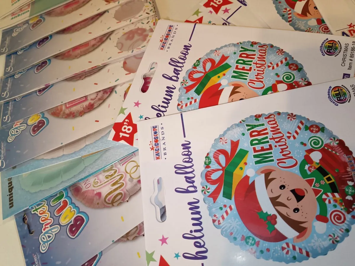 18" Foil helium balloons - Image 1