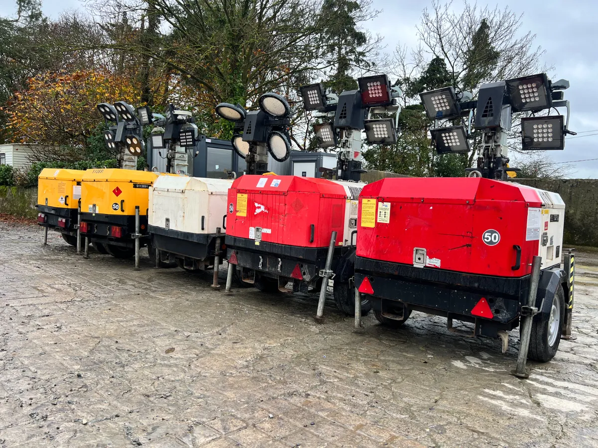 Generac VB-9 LED lighting towers - Image 1