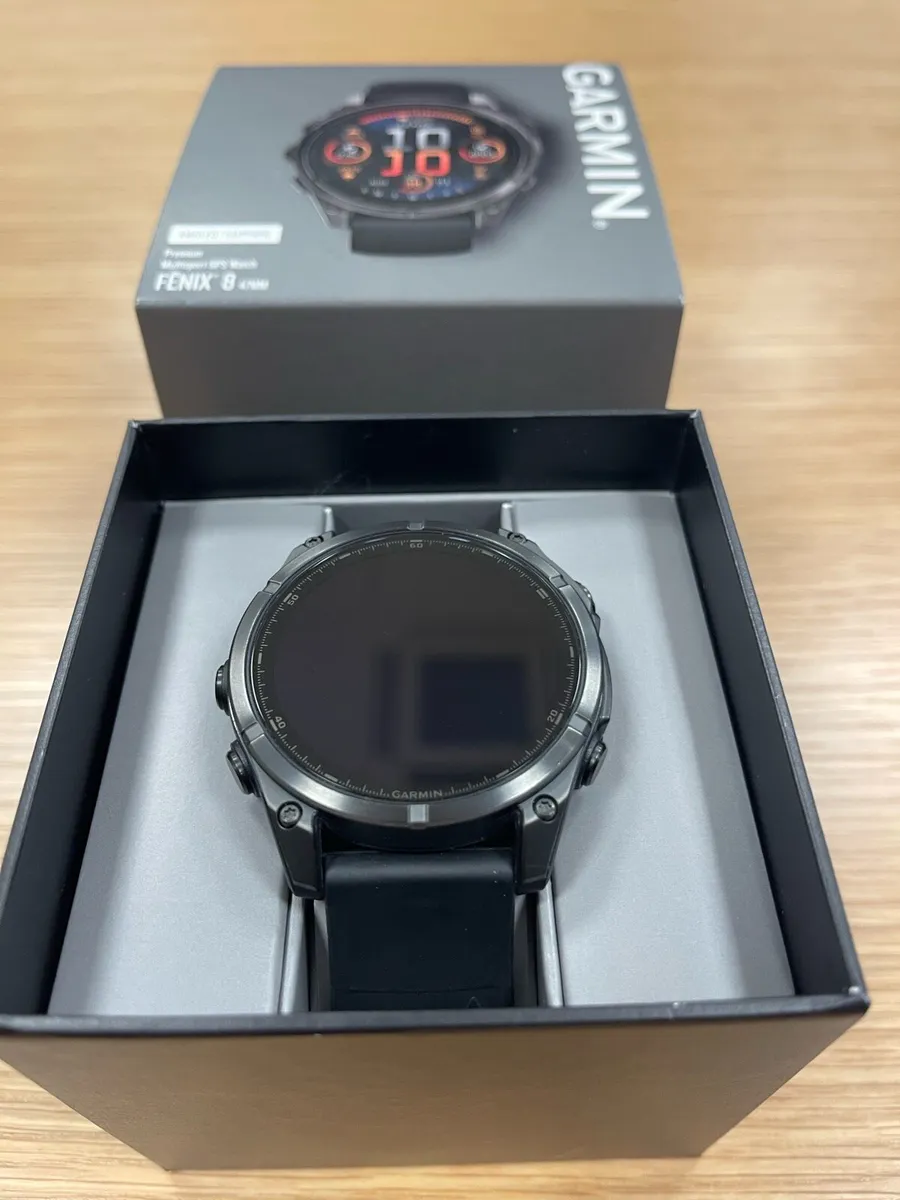 Garmin Fenix 8 47mm, Titanium Sapphire (Amoled) - Image 2