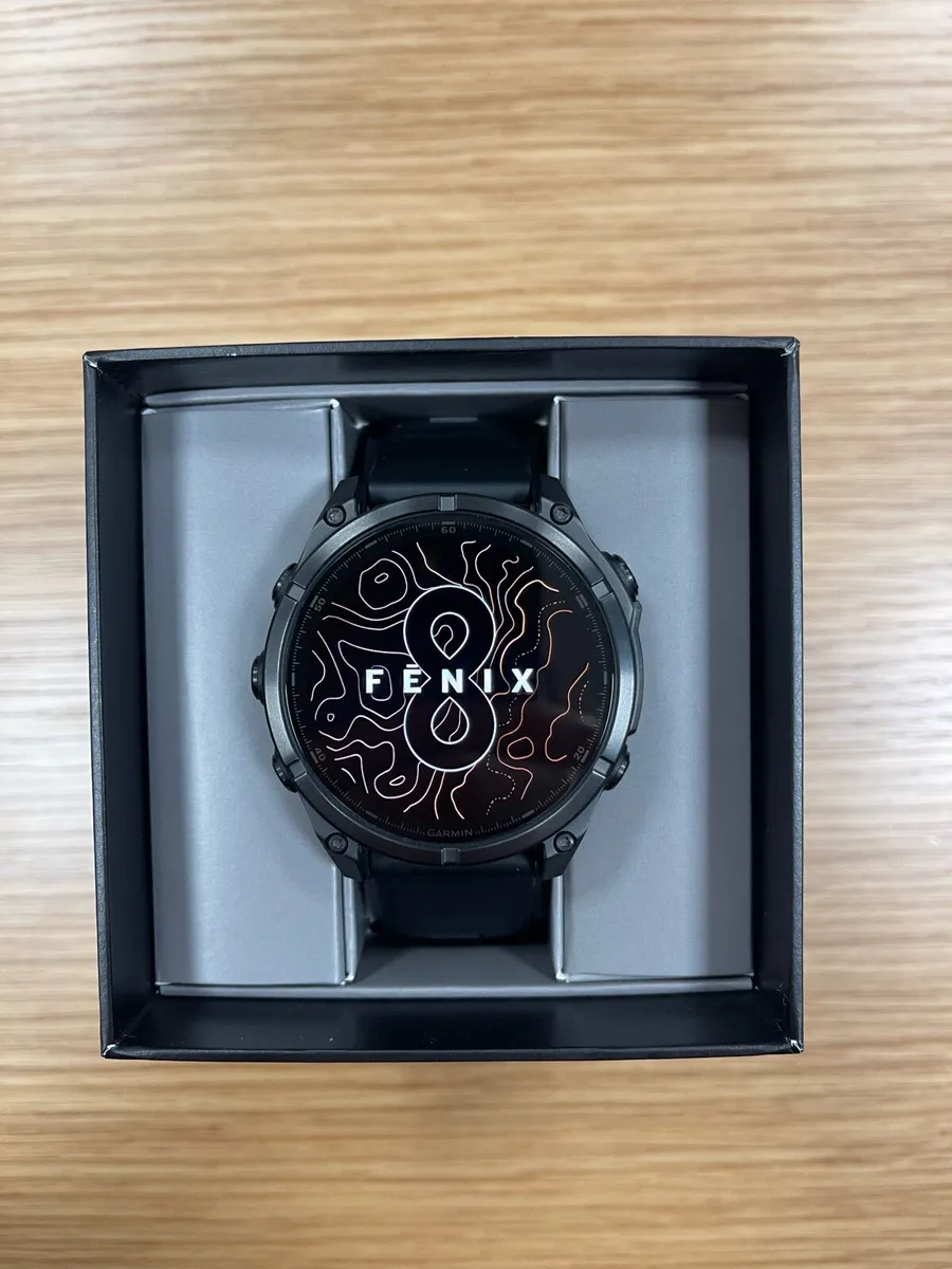 Garmin Fenix 8 47mm, Titanium Sapphire (Amoled) - Image 3