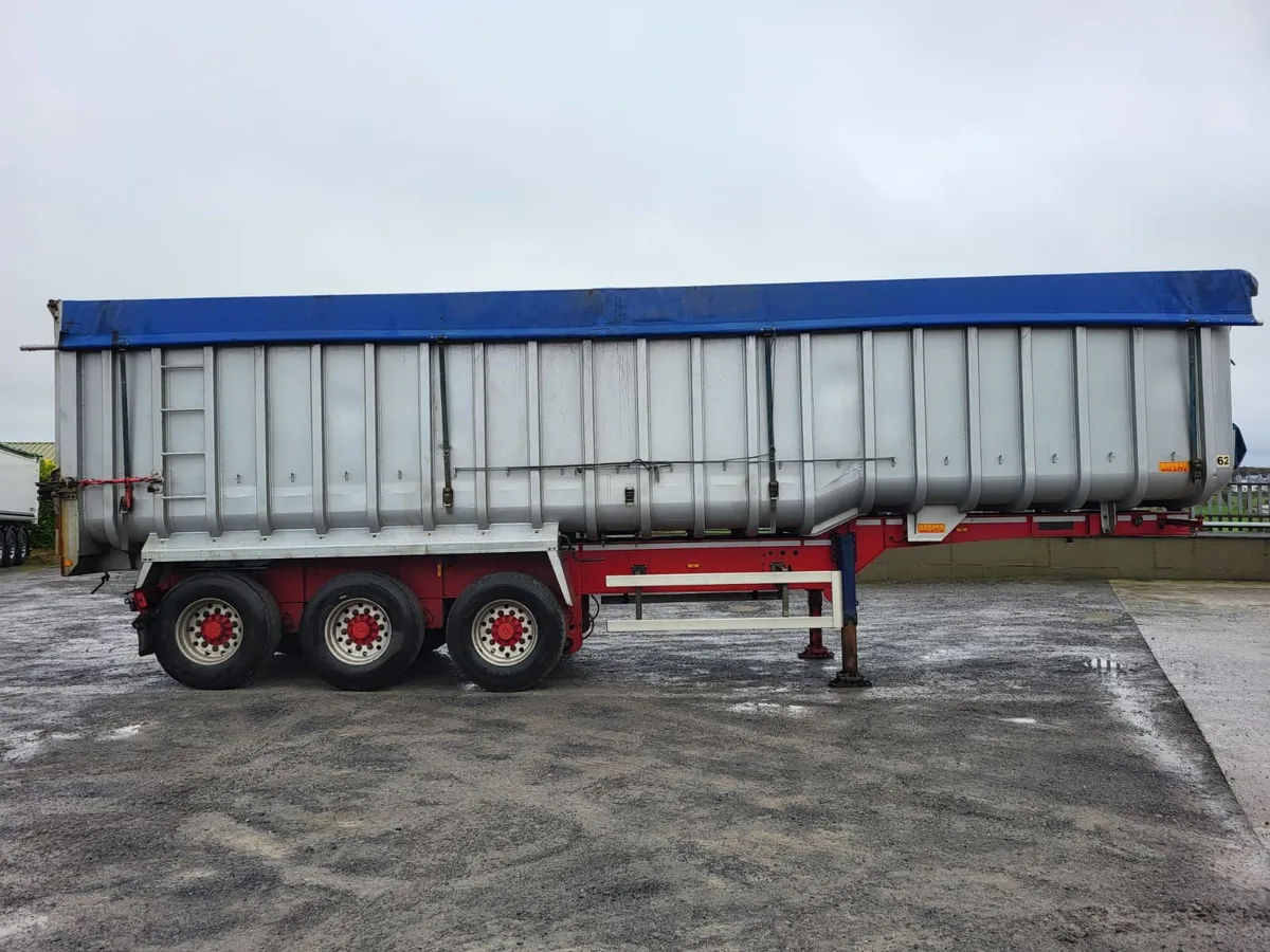2014 Fruehauf Bulk Alloy Tipping Trailer - Image 3