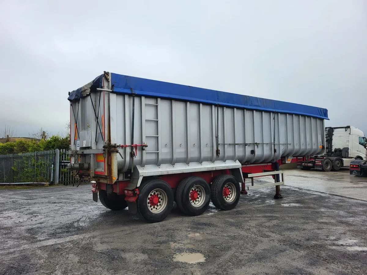 2014 Fruehauf Bulk Alloy Tipping Trailer - Image 2