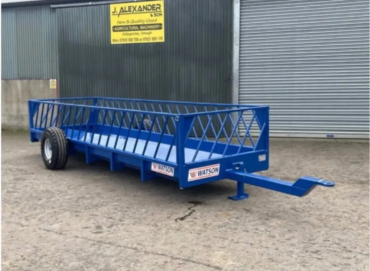 WATSON SHEEP / YOUNG STOCK FEEDING TRAILER - Image 1