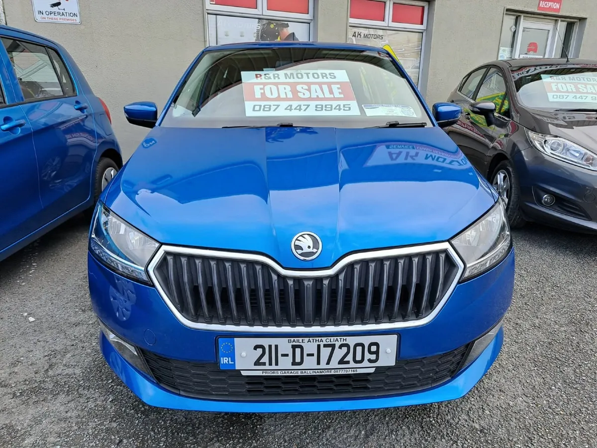 Skoda Fabia 2021 1.0 Petrol V.Clean New Nct 11/27 - Image 2
