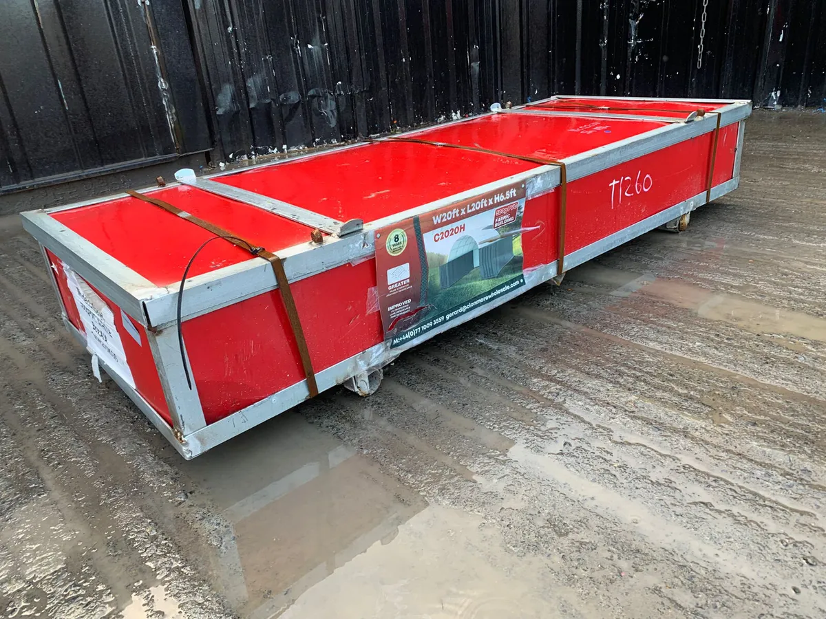 High-quality 20ft x 20ft x 6.5ft Container Tent - Image 1