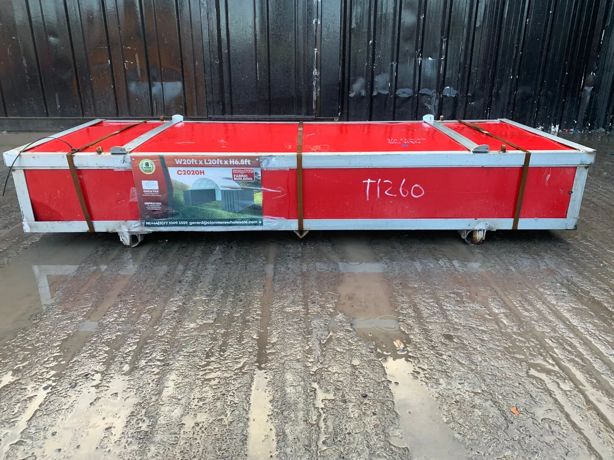 High-quality 20ft x 20ft x 6.5ft Container Tent - Image 2