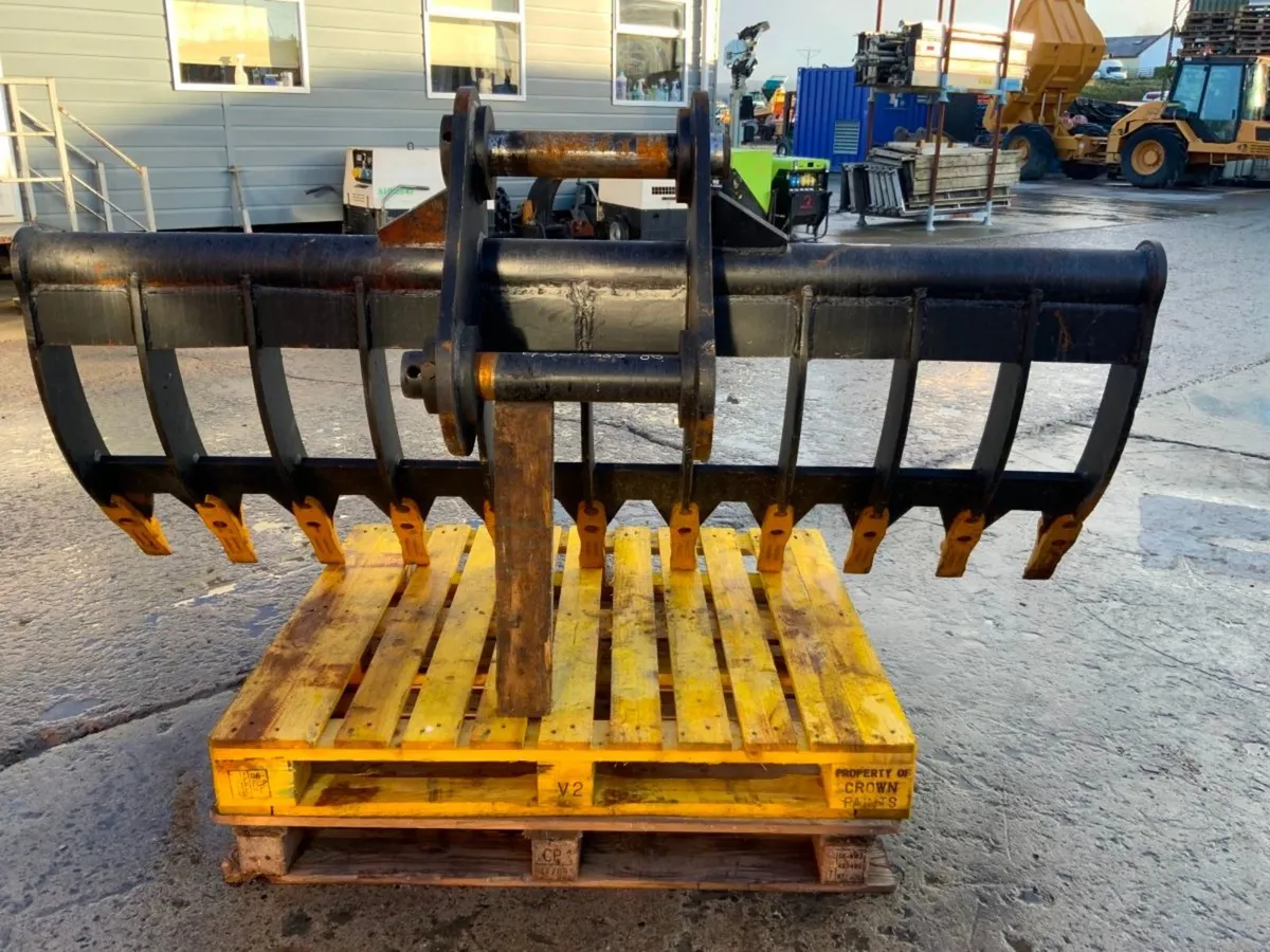 UNUSED 84" STONE / LAND RAKE.....80mm PINS...1582. - Image 4