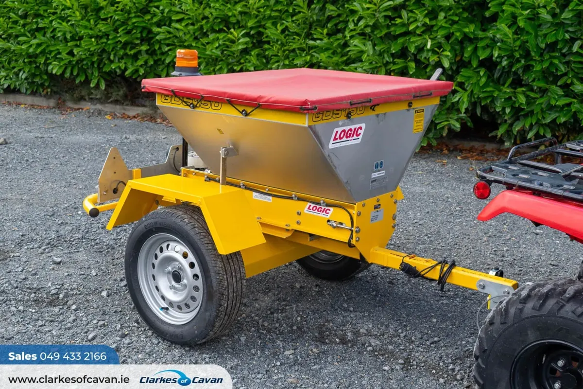 New Logic GDS150R Salt Spreader - Image 2