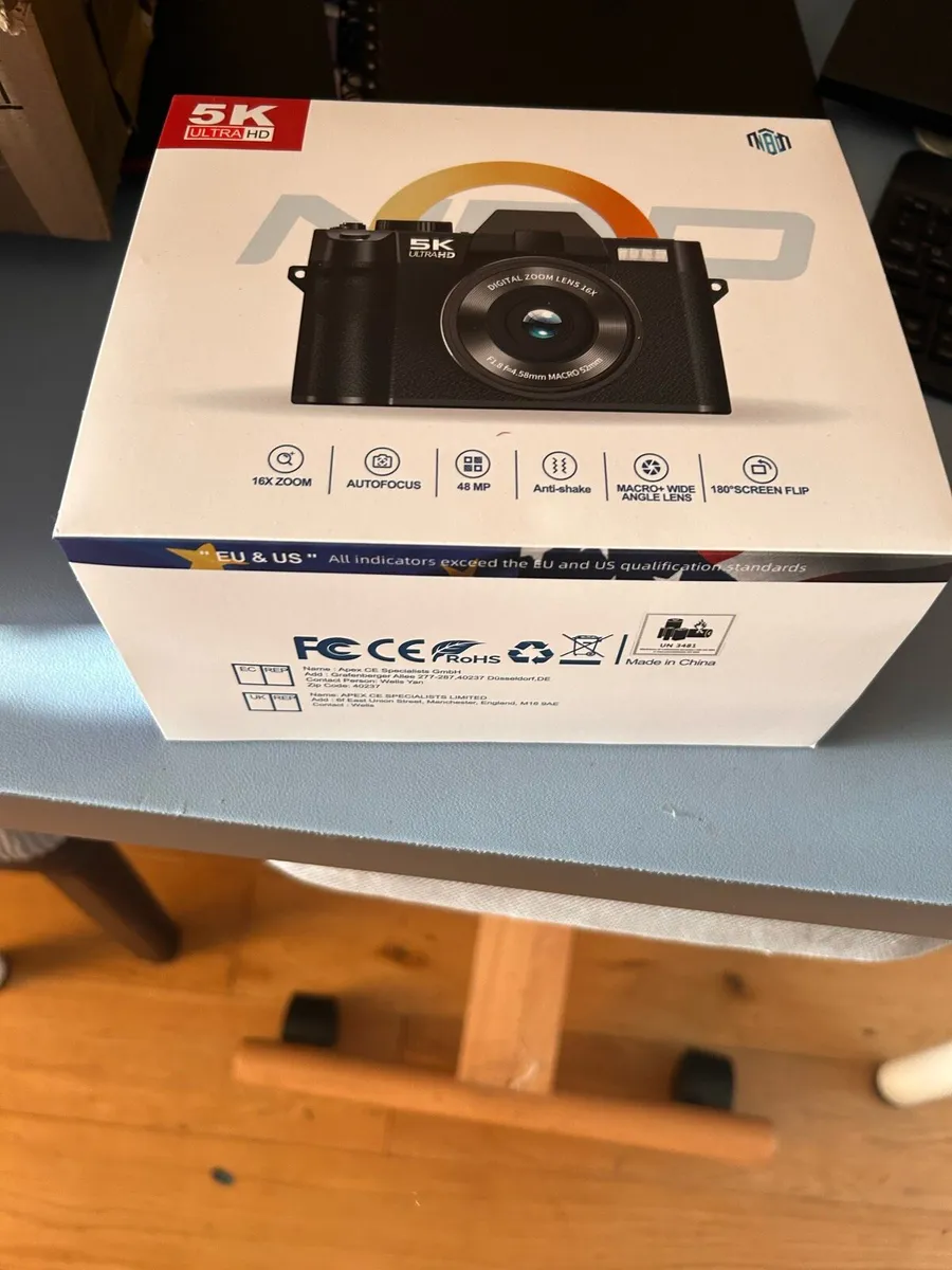 Brand new digital 5K 48pm camera / video extras ++ - Image 2