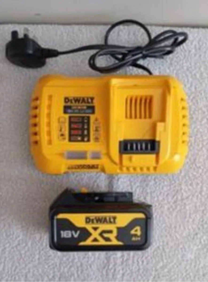 DeWalt Charger and Battery - Image 1