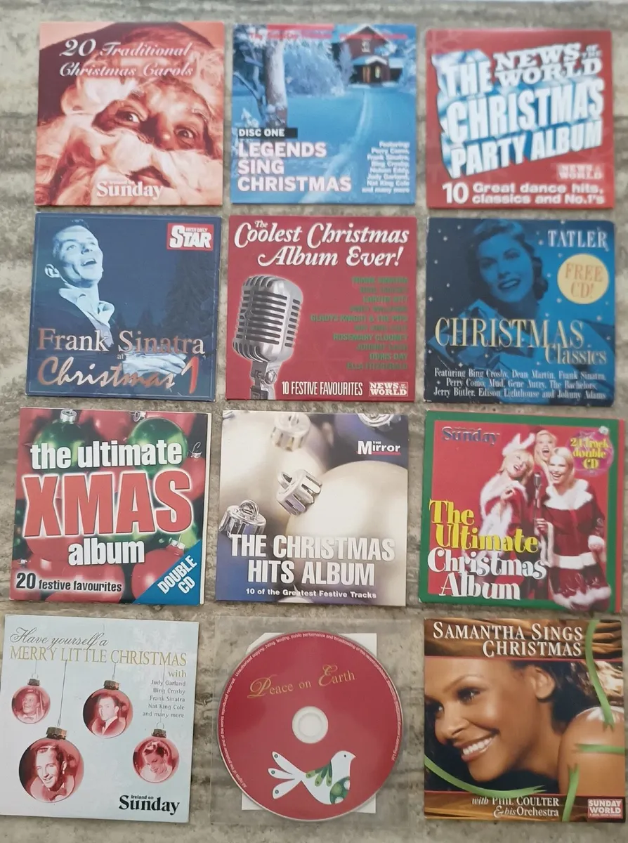 Christmas & Assorted Music CD Collection - Image 1
