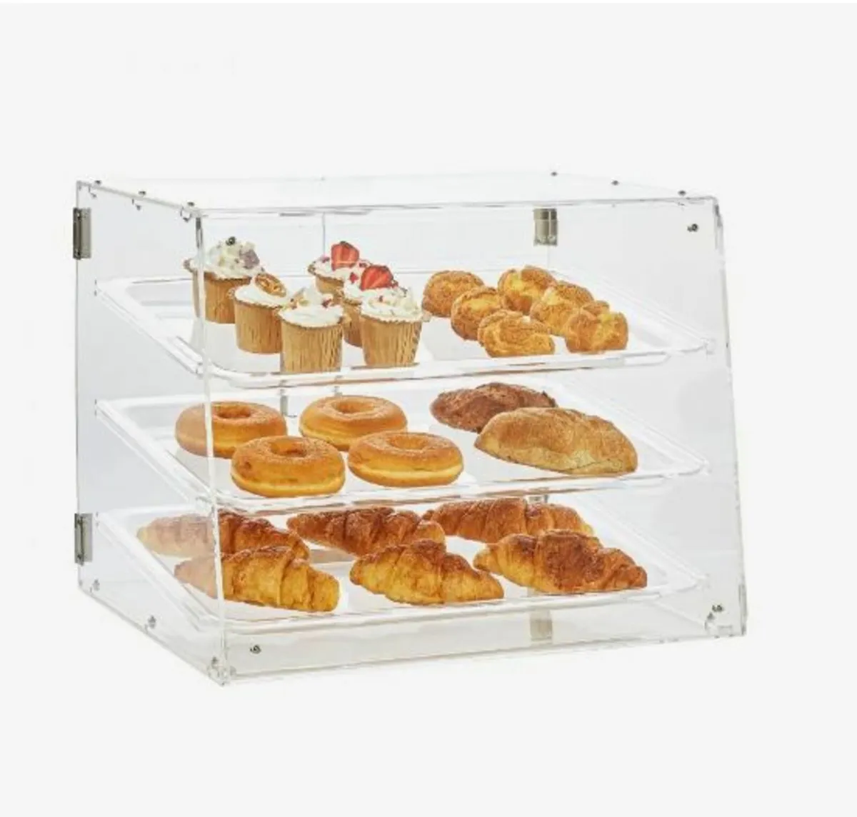 Pastry Display Case, 3-Tier Commercial - Image 1