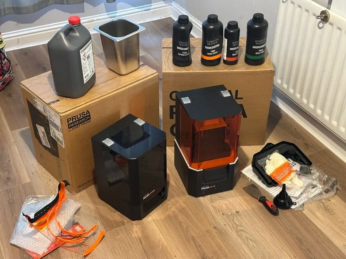 Original Prusa Sl1s Speed 3d Printer + Cw1s Bundle - Image 1