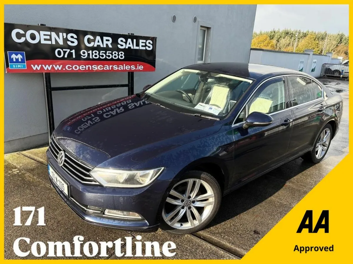 Volkswagen Passat 1.6 TDI 120 Comfortline €12990 - Image 1