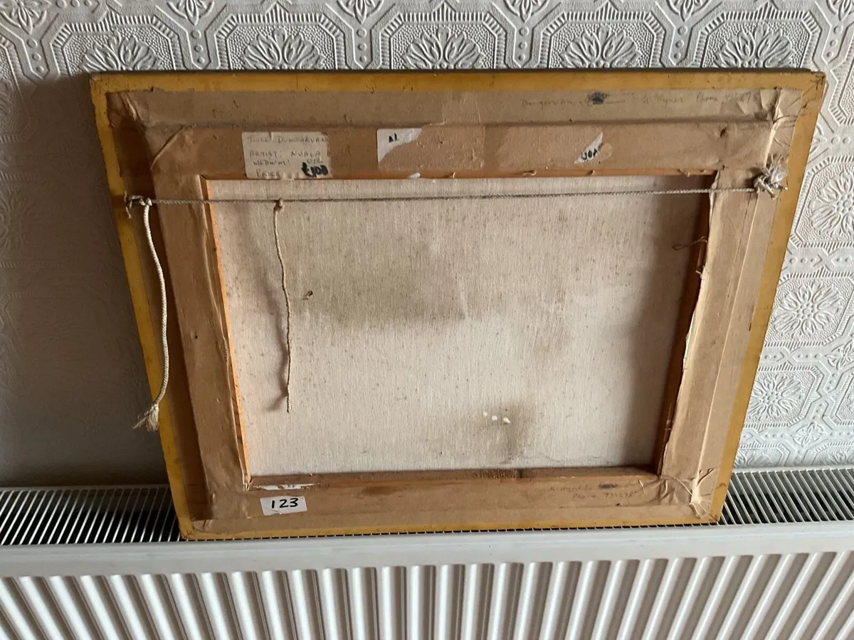 Oil on canvas painting - Image 3