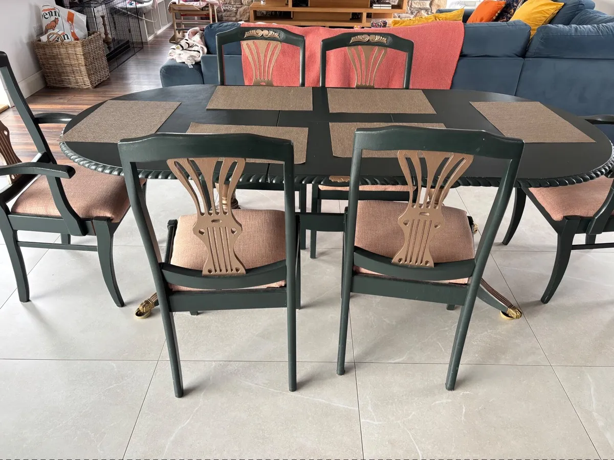 Dining Table and 6 chairs - Image 3