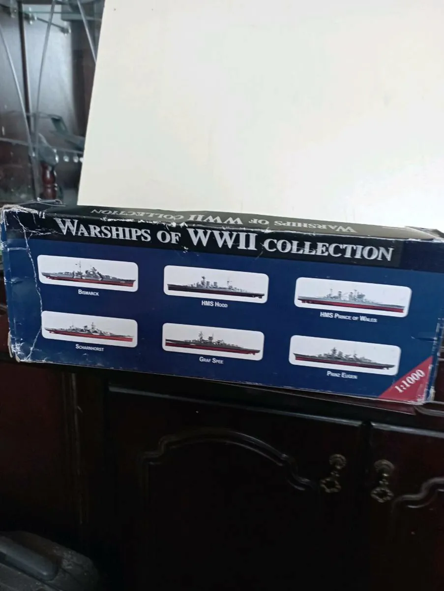 WARSHIPS OF WW11 COLLECTION 1920 HMS HOOD 1:1000. - Image 2