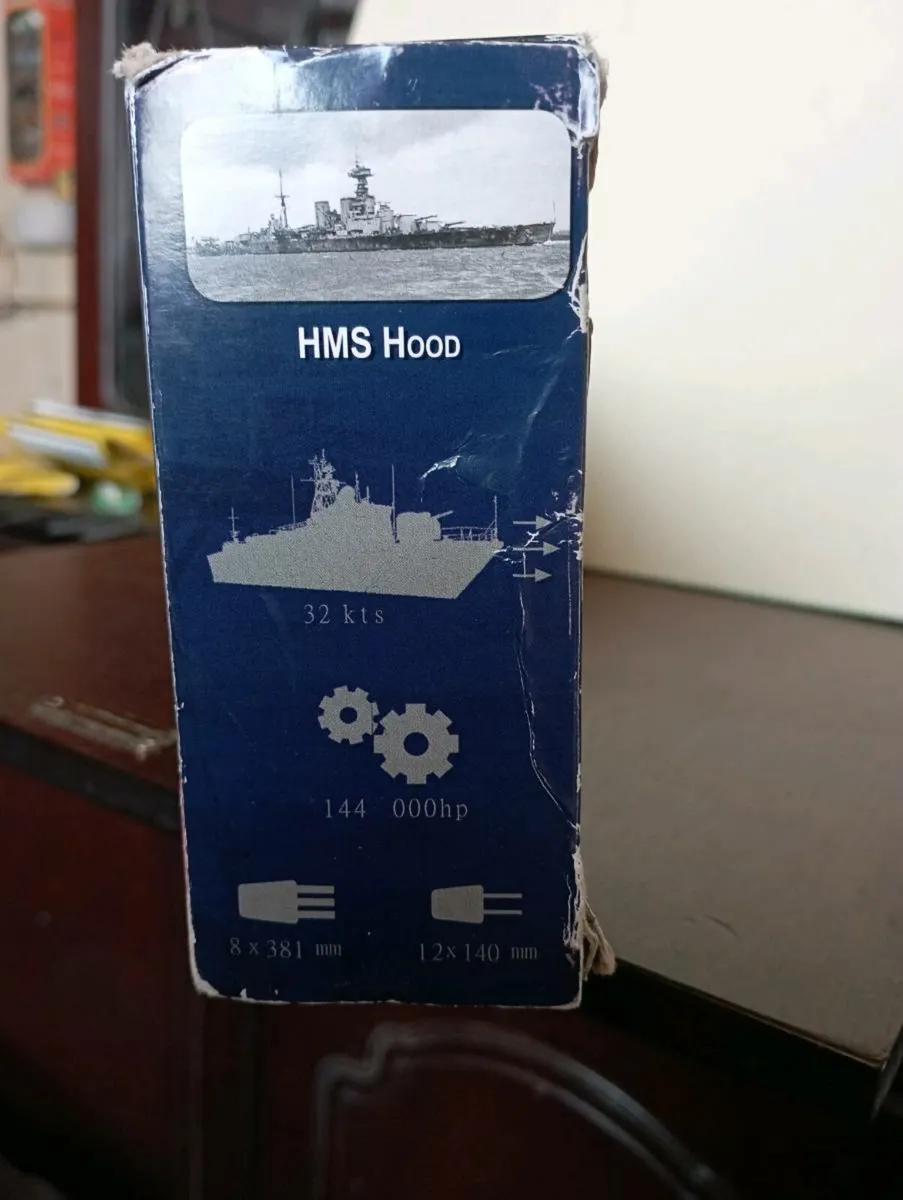WARSHIPS OF WW11 COLLECTION 1920 HMS HOOD 1:1000. - Image 3