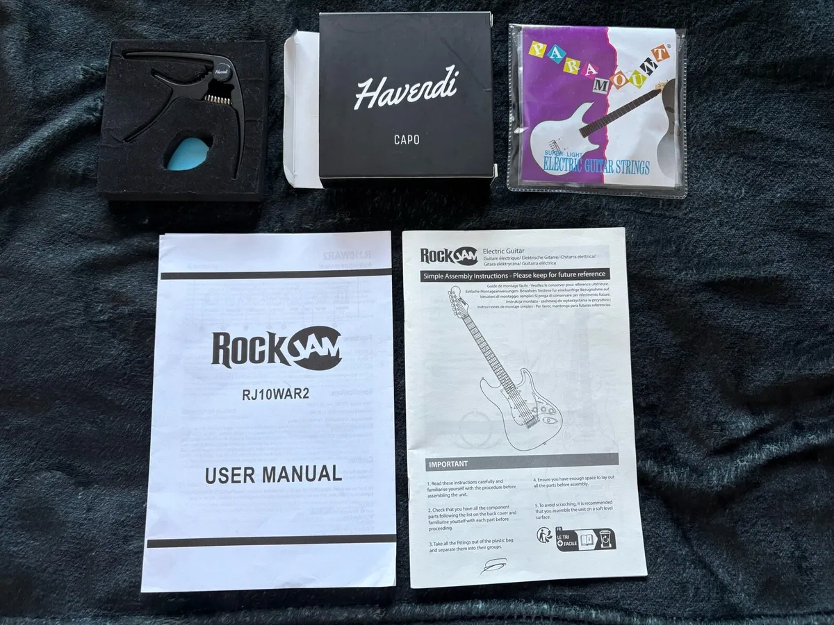 Electric guitar €150 Walking pad €150 - Image 3