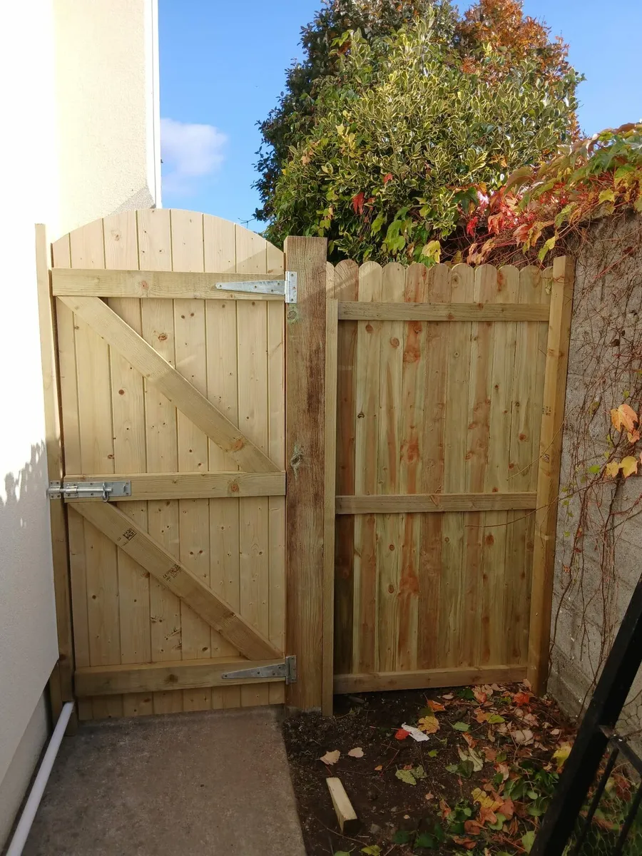 Wooden side gates - Image 2