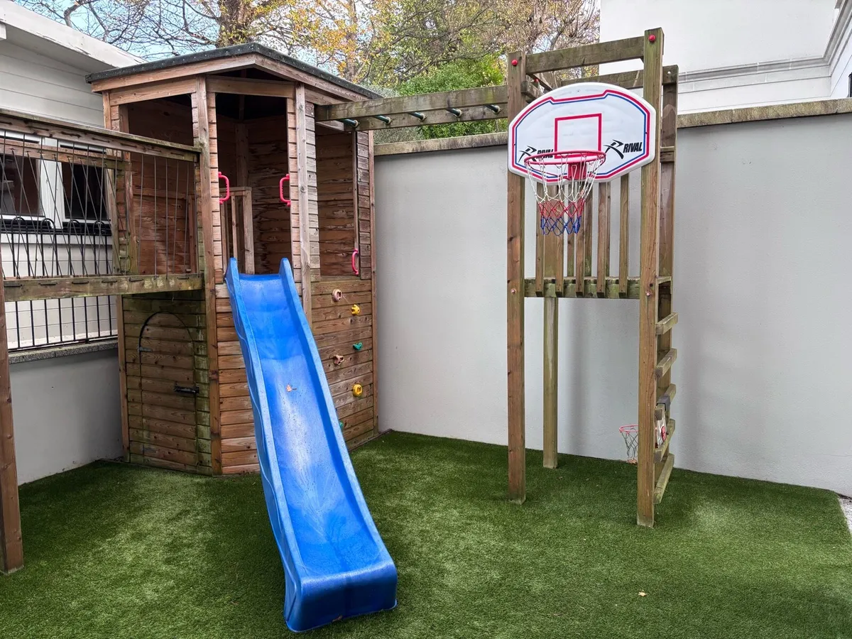 Kids Wooden Playhouse - Image 2