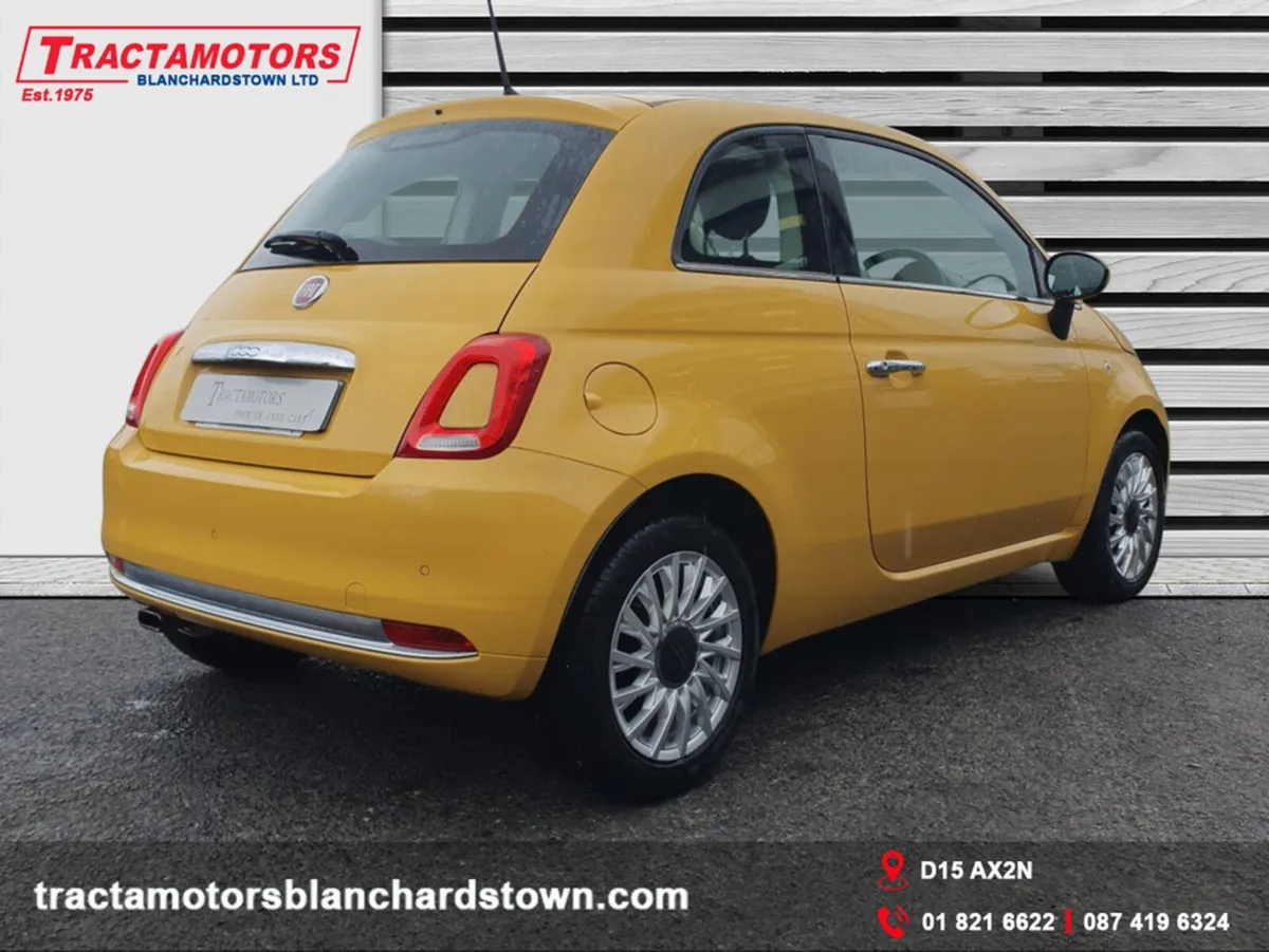 Fiat 500 1.2 LOUNGE 69BHP 3DR - Image 3