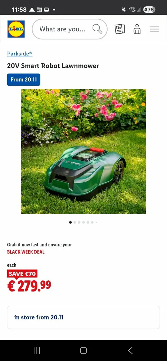 Robot lawnmower - Image 1