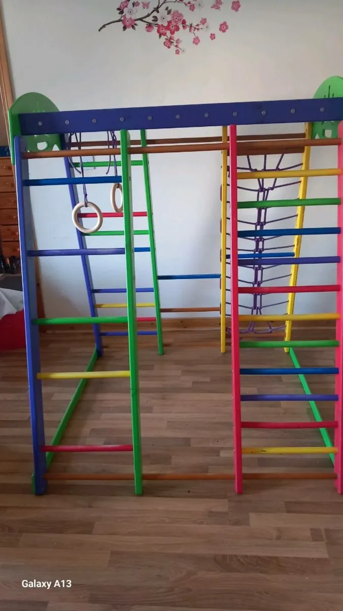 Monkey bars with slide - Image 2