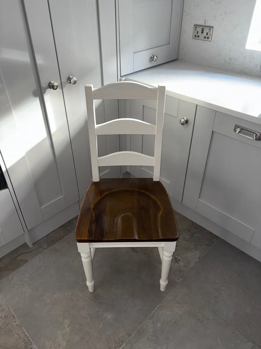 Wooden Kitchen Chairs - Image 1