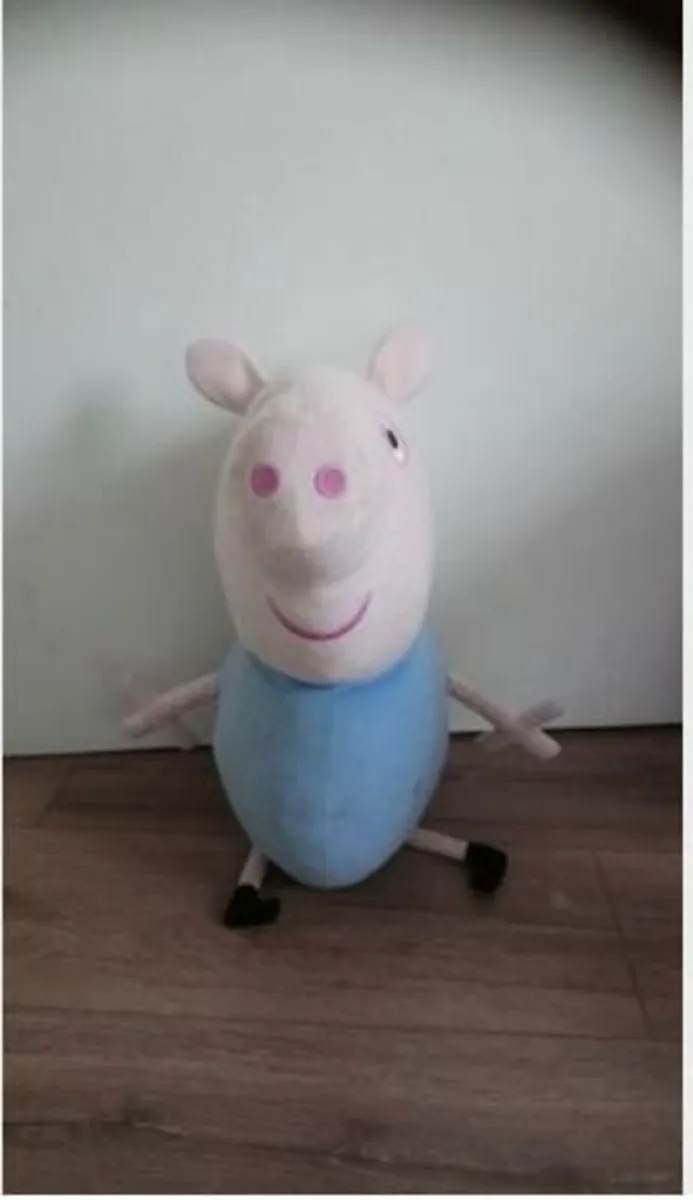 George pig soft toy - Image 1