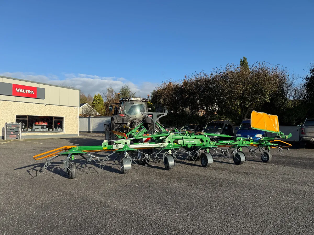 NEW MALONE 6 ROTOR TEDDER -€25000 - Image 2